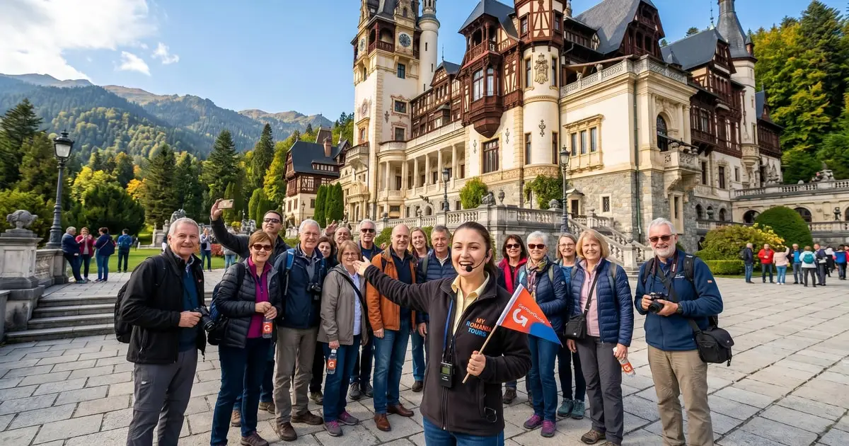 A coach day from Bucharest to Peleș Castle, Bran Castle and the old town of Brașov, on a tour of Bran Castle, castle tours in Europe