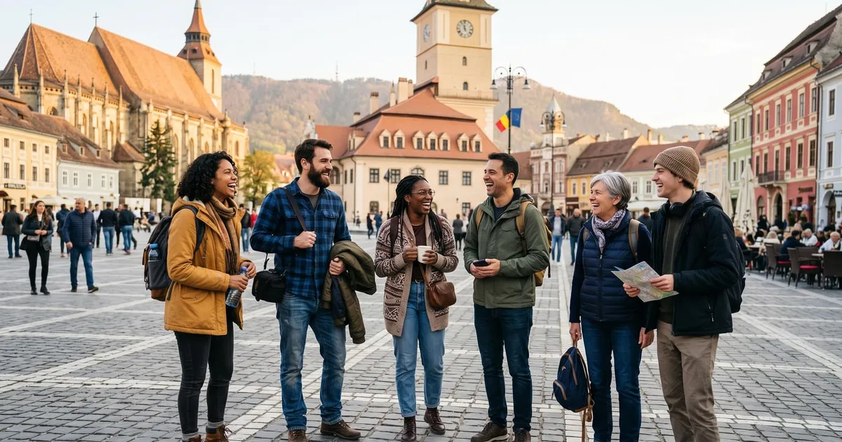 A guided day from central Bucharest to Peleș, Bran and Cantacuzino castles and Brașov, on a tour of Bran Castle, castle tours in Europe
